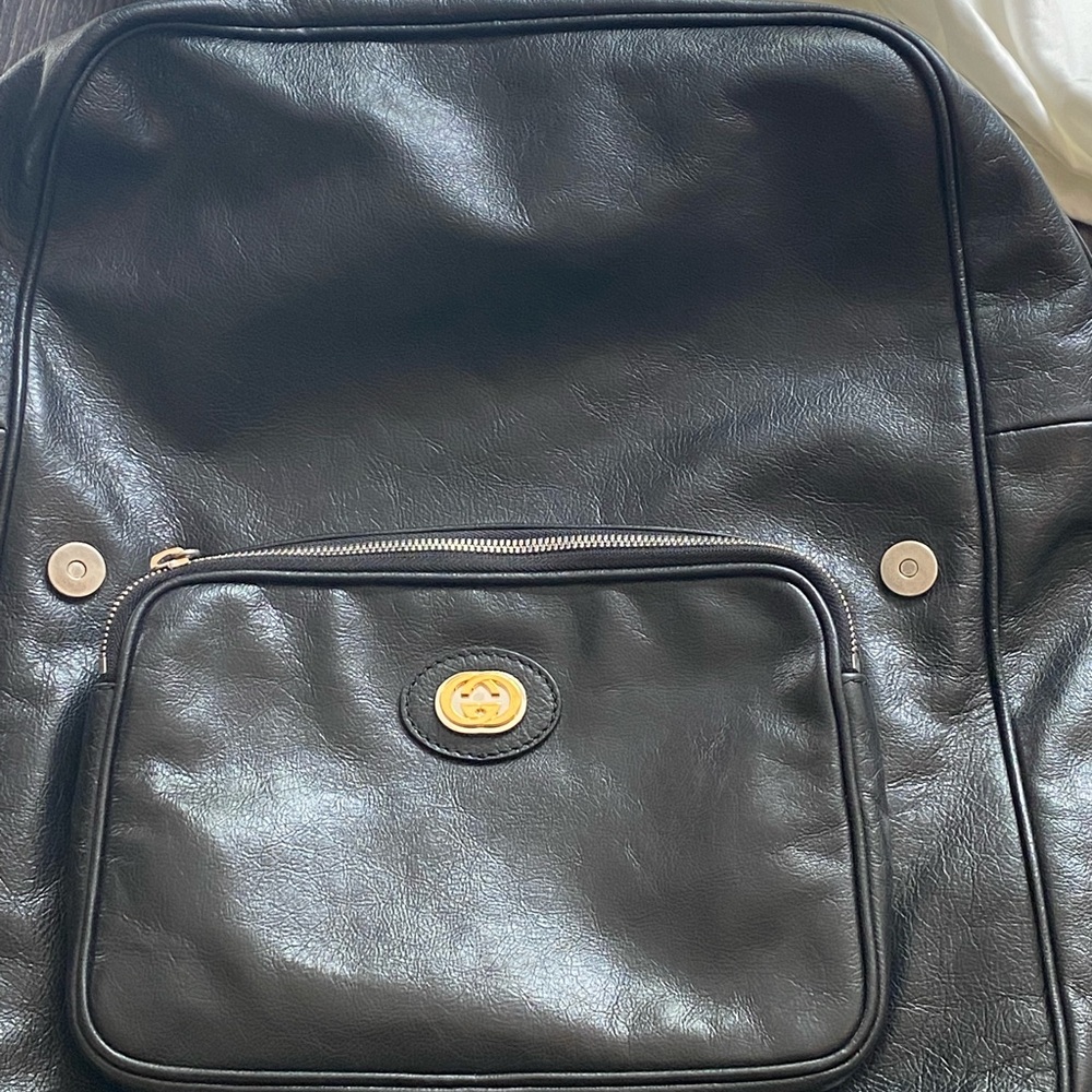 Gucci Leather Backpack